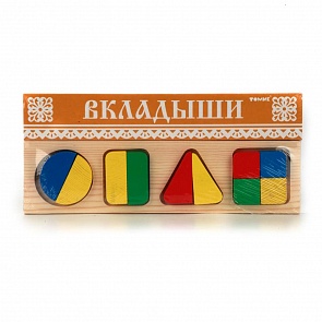 Доска-вкладыш Геометрия, большая (Томик, 322 ТОМИК)